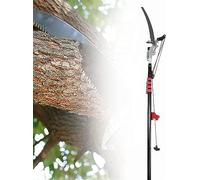Scie à perche télescopique - Outil d'élagage manuel extensible pour le jardinage et l'élagage des arbres, efficace pour couper et tailler les branches