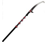 Scie à Perche Télescopique Professionnelle, Scie à Perche Télescopique Extensible pour Aménagement Paysager De 24 Pieds / 7,2 M avec Lame De Scie De 36 Cm pour L’élagage Et La Taille des Br