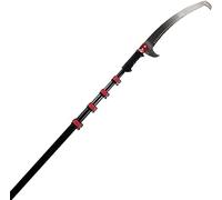 Scie à perche télescopique, scie haute, cisaille branches hautes, scies d'élagage for arbres et arbustes, facile installer, couper utiliser(12ft/3.6m,24ft/7.2m)