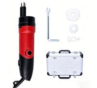 Scie à plâtre médicale électrique, coupe-plâtre portable avec 3 types de lame en alliage, 15 000 tr/min, vitesse réglable, coupe rapide for un retrait sûr et efficace du plâtre(R)