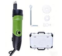 Scie à plâtre médicale électrique, coupe-plâtre portable avec 3 types de lame en alliage, 15 000 tr/min, vitesse réglable, coupe rapide for un retrait sûr et efficace du plâtre(G)