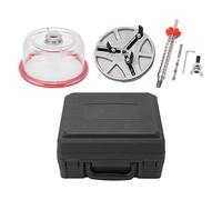 Scie à poinçonner réglable, couvercle anti-poussière, bielle, perceuse centrale, jeu de clés à douille hexagonale, coupe du plastique et du bois