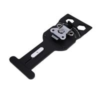 Scie à rail carrée, angle réglable, alliage d'aluminium, avec butée d'angle de -45 à 45 degrés, adaptée au travail du bois