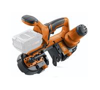 Fein Scie à ruban sans fil ABAS 18-63 AS – jusqu'à 63,5 mm – Compatible Bosch 18V, sans batteries