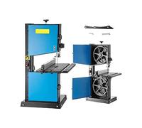 Scie à ruban de 9 pouces avec Port sciure Max coupe 45 ° inclinaison banc câble scie 300W Table travail du bois Assurer la Stabilité