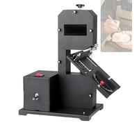 Scie à ruban de bricolage, outil de coupe de précision 800 W, hauteur de coupe de 70 mm, angle de 45°, idéal pour le travail du bois, l'acrylique, la mousse et les projets multi-matériaux