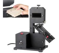 Scie À Ruban de Table Professionnelle pour Petits Ateliers, Hauteur de Coupe 70 Mm, 800 W Réglable (0-45°), Table Inclinable pour Scie À Ruban Métal, Machine Professionnelle de Découpe du Bois