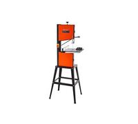 VEVOR Scie à Ruban Bois 373 W Scie à Ruban de Table Largeur Coupe 254 mm Hauteur Coupe 160 mm pour Travail Bois, avec Support, Table Fonte 335x340 mm 2 Vitesses Éclairage de Travail 360° Guide Onglet