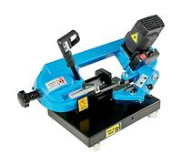 Scie à ruban d'établi - Puissance de 1000 W, régulation de vitesse en continu pour une coupe précise du bois, du métal, de la fibre de verre et du plastique