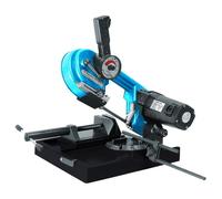 Scie à ruban métal manuelle 1800W lame 1140mm 100mm SRM100 Leman