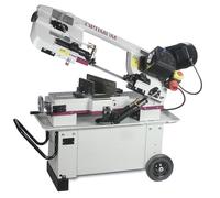 Scie à ruban mobile pour métaux 0-45° capacité de coupe ronde 180 mm 0,75 kW 230V 3 vitesses arrosage par engrenages Optisaw S181G-230V