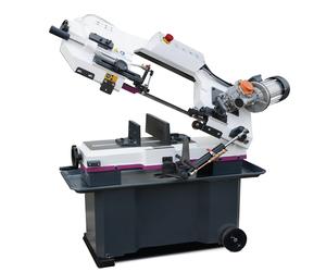 Scie à ruban mobile pour métaux 0-45° capacité de coupe ronde 180 mm 0,75 kW 230V vitesses variables arrosage Optisaw SD200V 230V