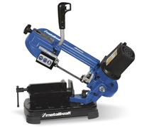 Scie à ruban portable à métaux 0-45° capacité de coupe ronde 105 mm 1,01 kW 230V vitesses variables 30-80 m/min Metallkraft