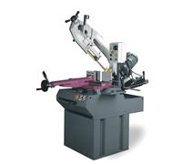 Scie à ruban pour métaux -45°/+60° capacité de coupe ronde 255 mm 1,5 kW 400V 35/70 m/min plaquettes en carbure Optisaw S300DG