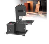 Scie à ruban professionnelle 800 W pour le travail du bois | Kit multifonctionnel 5 en 1 avec lame de scie, disque de ponçage, roue en tissu, meule et mandrin de perçage 5-in-1