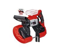 Einhell Scie à ruban sans fil TE-MB 18/127 Li-Solo PXC (18V) Livré sans batterie ni chargeur + 2 rubans