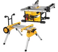 Scie à table 1850W 210mm avec piètement - DEWALT - DWE7485RS-QS + 1 Batterie offerte avec le code 500DEW dès 500€ d'achat DEWALT