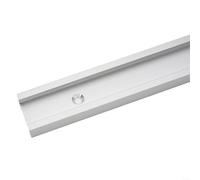 Scie à table en alliage d'aluminium avec rainure en T et barre coulissante pour une coupe précise avec design compact et facile à ranger (rail en T de 400 mm)