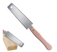 Scie à tirer double face japonaise - haute qualité avec traitement Flush Cut Saw | d’un manche en bois de Sciee à Tirer pour Menuiserie | Scies Japonaise Menuisier des découpes précises
