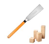 Scie à traction japonaise, scie à traction | Outil de travail du bois à double tranchant avec scie de coupe affleurante | Coupe fine japonaise pour projets de bricolage, r