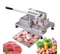 Scie à viande en acier inoxydable avec lame en acier inoxydable manuel pour poulet, canard, os, guillotine de porc, pattes de porc, os tubulaires, côtes et côtes