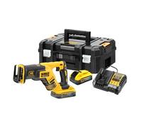 Scie alternative sans fil DeWALT, 2x batterie POWERSTACK 5Ah DCS367H2T
