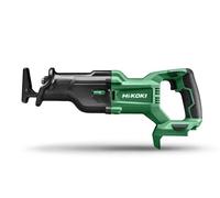 Scie alternative sans fil HIKOKI 18 V avec course pendulaire commutable pour des coupes plus rapides et plus nettes dans le bois CR18DBW4Z
