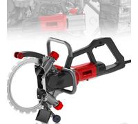 Scie annulaire à béton 8800w/9500w, scie à béton électrique 3000 tr/min, machine de découpe de rainureuse murale sans balais 29cm, par eau pour brique granit,9500W-4sawblades