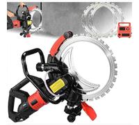 Scie Annulaire Haute Fréquence scie à béton pour découpe murale annulaire rainureuse Scie BéTon éLectrique Toroidale 16" ，Coupe sans Poussière,pour Couper Béton,Pierre,Brique 8980W