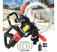 Scie Annulaire Professionnelle Pour Béton - Moteur En Cuivre Pur 3000 Tr/Min,Alimentation En Eau,Machine De Découpe De Béton Humide,Pour L'entretien Des Routes Et La Pose De Câbles 8980瓦