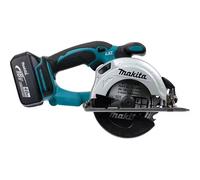 Scie circulaire 18 V Li-Ion 4 Ah Ø 136 mm MAKITA - 2 batteries, chargeur, coffret - DSS501RMJ