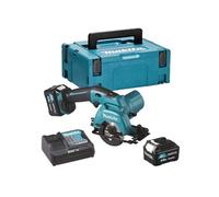 Makita HS301DSMJ Scie Circulaire Sans-fil - 10,8V Li-ion - 2 Batteries 4,0 Ah - MAKPAC - 85 Mm