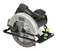 Scie Circulaire 1400W GALAX PRO, Scie Circulaire pour le bois, 6000 RPM, Profondeur de Coupe Max: 62 mm (90°) et 48 mm (45°), moteur en cuivre pur, Lama 185 mm (1400W 6000RPM)