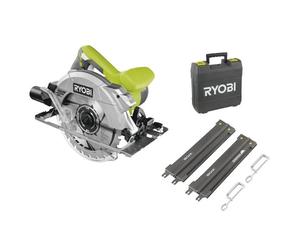 Scie circulaire 1600W - Ø190 mm + rail de guidage et coffret - RCS1600-KSR RYOBI