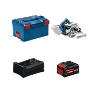 Scie circulaire Ø165 mm GKS 18V-57G + 1 Batterie EXPERT 5,5 Ah + 1 Chargeur GAL 12V/18V-80 BOSCH