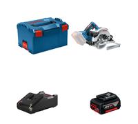Scie circulaire Ø165 mm GKS 18V-57G + 1 batterie GBA 18V 4.0 Ah + 1 chargeur GAL 18V-40 BOSCH