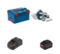 Bosch GKS 18V-57 G Professional 16,5 cm Noir, Bleu, Gris, Rouge 3400 tr/min