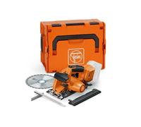 FEIN Scie circulaire sans fil F-IRON Cut 57 AS pour des coupes à froid rapides et précises dans les tôles, tubes et profilés. Compatible avec batteries AMPShare/Bosch18 V, sans batteries et chargeurs
