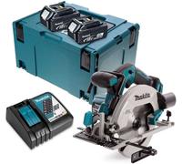 Scie circulaire 18V LXT Ø165 mm (2x3,0 Ah) en MAKPAC - MAKITA DHS680RFJ