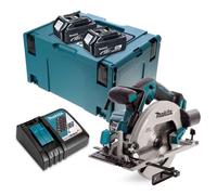 Scie circulaire Ø165 mm (2x3,0 Ah) en MAKPAC - MAKITA DHS680RFJ