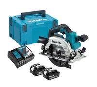 Scie circulaire 18V LXT Ø165 mm (2x5,0 Ah) en MAKPAC - MAKITA DHS660RTJ