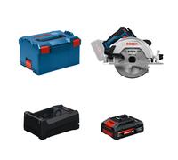Scie circulaire Ø190 mm GKS 18V-68-2 + 1 Batterie EXPERT 4 Ah + 1 Chargeur GAL 12V/18V-80 BOSCH