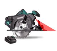 Scie circulaire 20V - 150mm | Batterie 4.0Ah et chargeur incl.