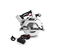 Scie circulaire 20V - XPCS20LI-BL 5100t/min - 185mm - 0-45° - Base en ALU - BATTERIE XPBAT2A + Chargeur