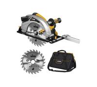 Scie circulaire 2100W + 2 Lames pour scie Ø 235 mm Sacoche à outils