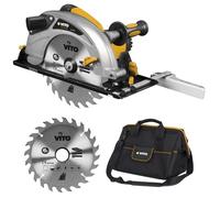 Scie circulaire 2100W + 2 Lames pour scie Ø 235 mm Sacoche à outils