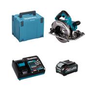 Scie circulaire 40V Ø190 mm HS004GZ03 + 1 batterie 40V 4 Ah + chargeur rapide DC40RA MAKITA