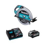 Scie circulaire 40V Ø415 mm HS013GZ + 1 batterie 40V 4 Ah + 1 chargeur rapide DC40RA MAKITA