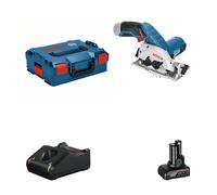 Bosch GKS 10.8 V-LI 8,5 cm Noir, Bleu, Métallique 1400 tr/min
