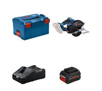 Scie circulaire sans fil Ø136 mm GKM 18V-50 (solo) en L-BOXX - BOSCH 06016B8001